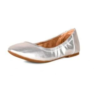 Amazon  Essentials Silver Ballet Flats Size 12W